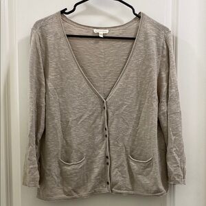 Eileen Fisher Beige Cardigan